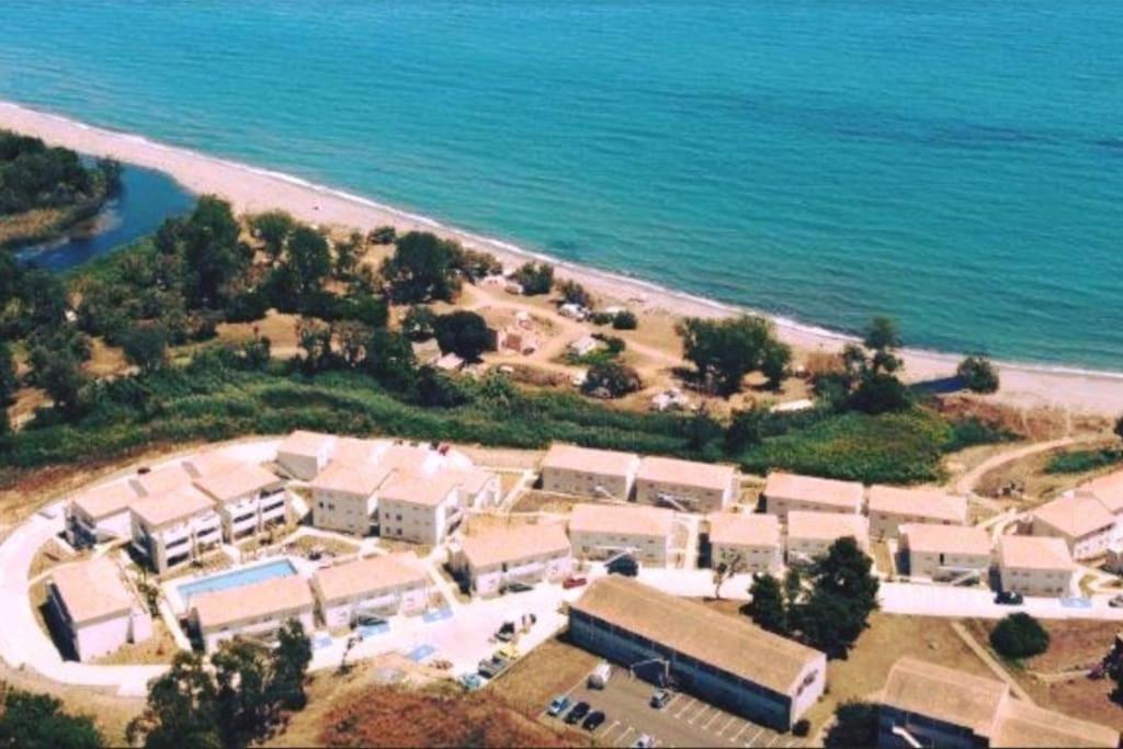 Residence Front De Mer + Piscine Linguizzetta Exterior foto